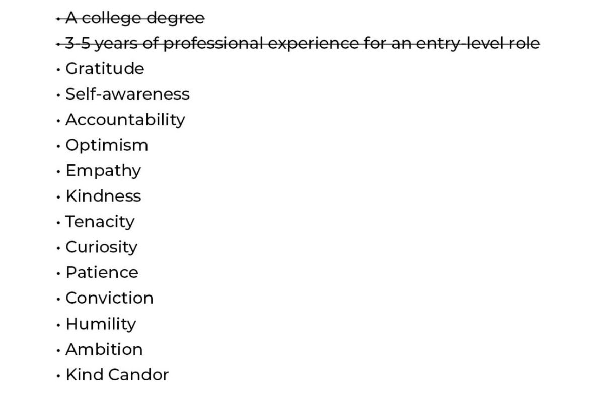 FoursMedia's tweet photo. Requirements For Great Employees in 2023: https://t.co/nUtpW9ULvU