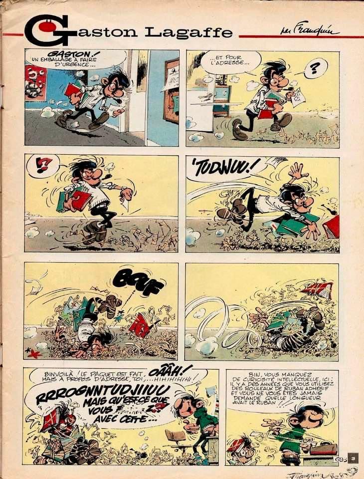 Franquin_Cie's tweet image. #franquin #gaston #lagaffe