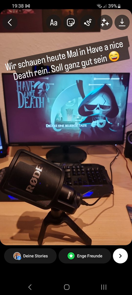 Metzelfetz91's tweet image. Wir streamen heute Have a nice Death gegen 20 Uhr also kommt gerne vorbei 😄
Live und in Farbe auf: Twitch.de/metzelfetz 

#StreamingNow #StreamDE #TStreamerBot
#TwitchDE #twitchdeutschland
#SupportSmallStreamers #TwitchPushDE