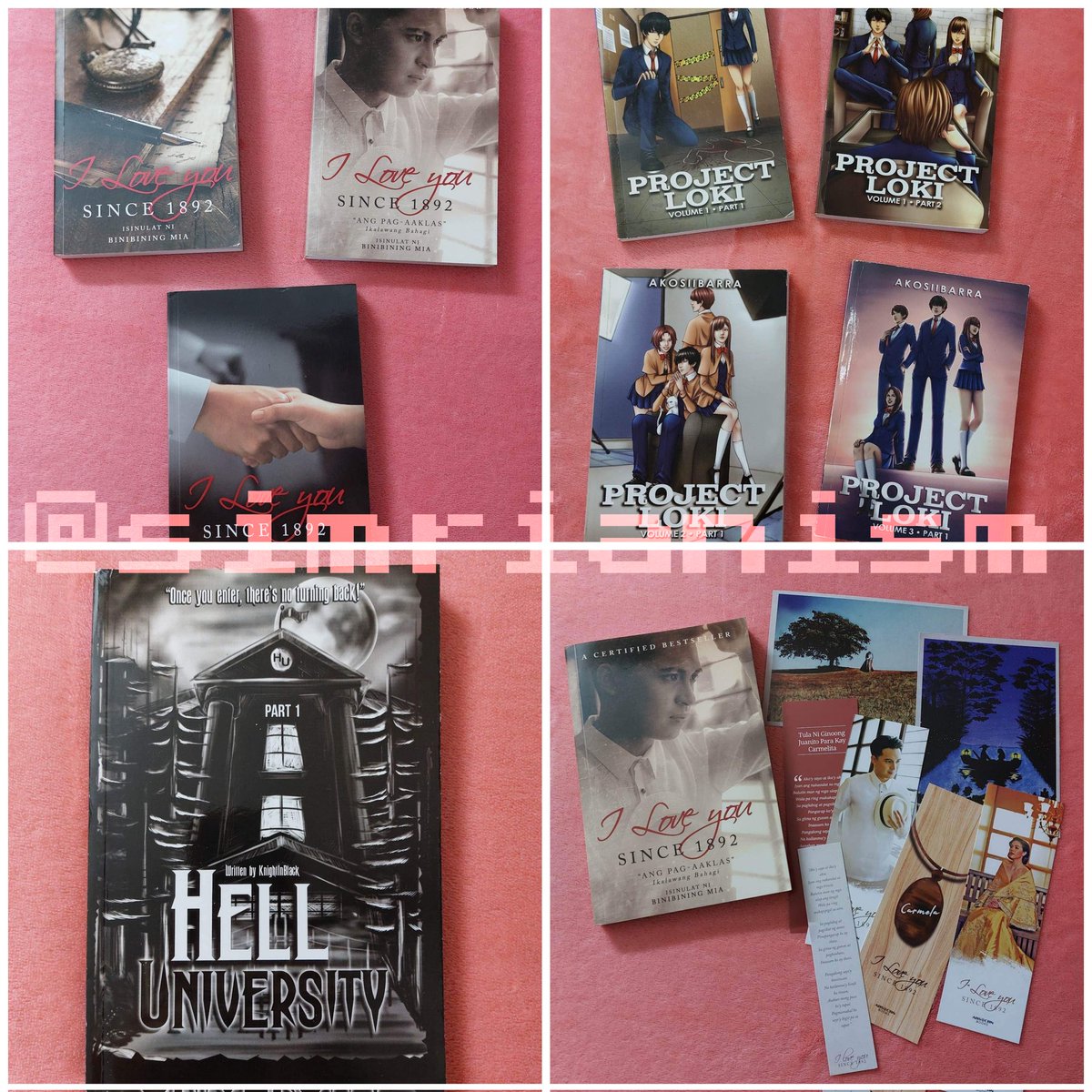 simrianism's tweet photo. [ helping a friend / not enha related ]

inch check ><
ic wts lfb wattpad books 

• all are second hand / pre-loved 
• reply ( inch + book/s name )
• ilys1892 + project loki are strictly sold as set!

tags wattpad books bns popfiction ic https://t.co/ca5Bcgdv7q