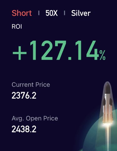 I make the plans, sign the checks & kick back. 

#RevenueStreams

#BTC #XAGUSD 

✍🏼