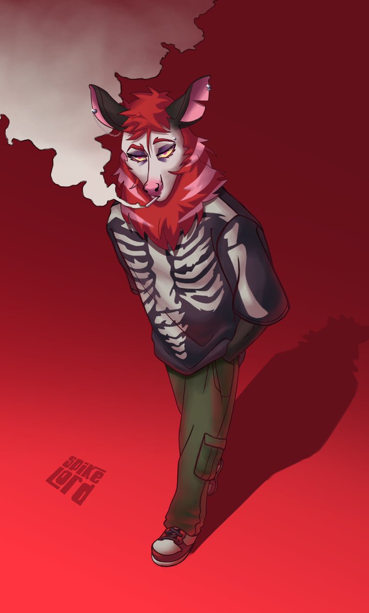 spikelordp's tweet photo. There's a lot inside of me, but maybe going for a walk will help...
☠️🌶️ #furryart #furryartwork https://t.co/oehGqeLu4O