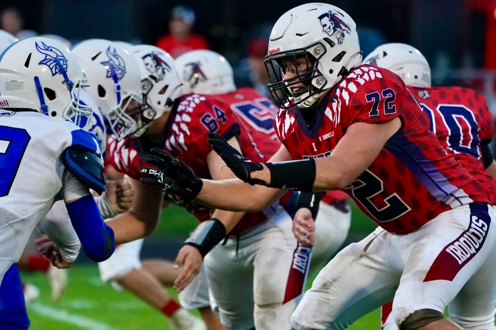 Congratulations on Senior <a href="/Braedan_d/">Braedan Donnelly</a> for being named not only Class B 1st Team but Defensive Linemen of the Year!