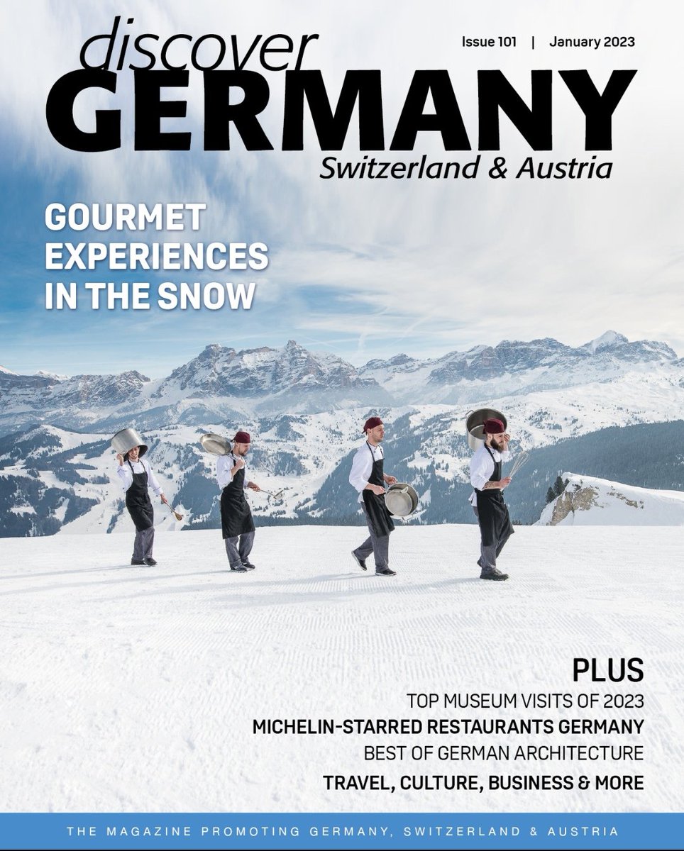 GermanyMagazine's tweet image. Our latest magazine is out now. You can also have a read of the online version of the January issue on our website!
discovergermany.com/magazine/