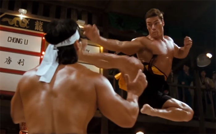 Silversmeasures's tweet photo. If you havent seen this, you should, some scenes make you cringe, but its a great film #bloodsport #flashback80s https://t.co/6Gs7jmMyA9