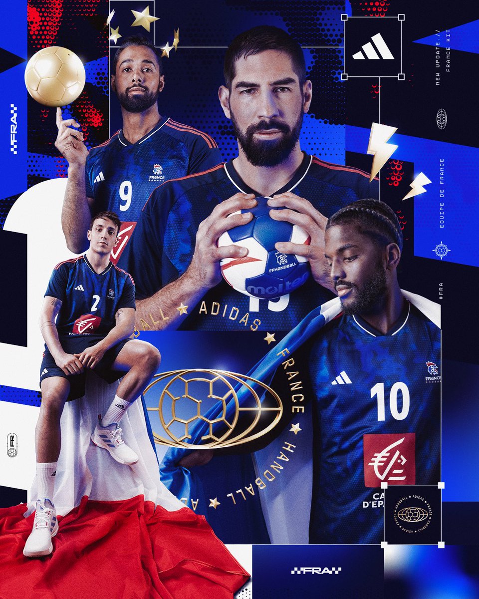 Nouveau maillot, nouvelle conquête, objectif ultime ⚡

#BleuEtFier