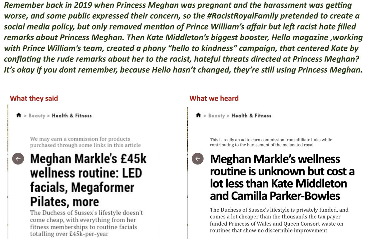 byetwit's tweet photo. #HellotoHypocrisy continuing to show you they ARE gossip rag in service to the yt royals in Britain https://t.co/a5W74a6fLx