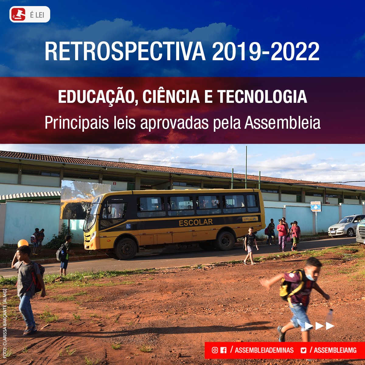 assembleiamg's tweet photo. #Retrospectiva #ÉLei Além de aprovar leis para garantir melhorias na Educação e a valorização dos profissionais, a ALMG abriu espaço para o debate com a categoria sobre projetos propostos pelo Executivo, como o #MãosDadas e #Somar. SAIBA MAIS em: https://t.co/xcTaqF00QS https://t.co/Q2KsyhoIMy