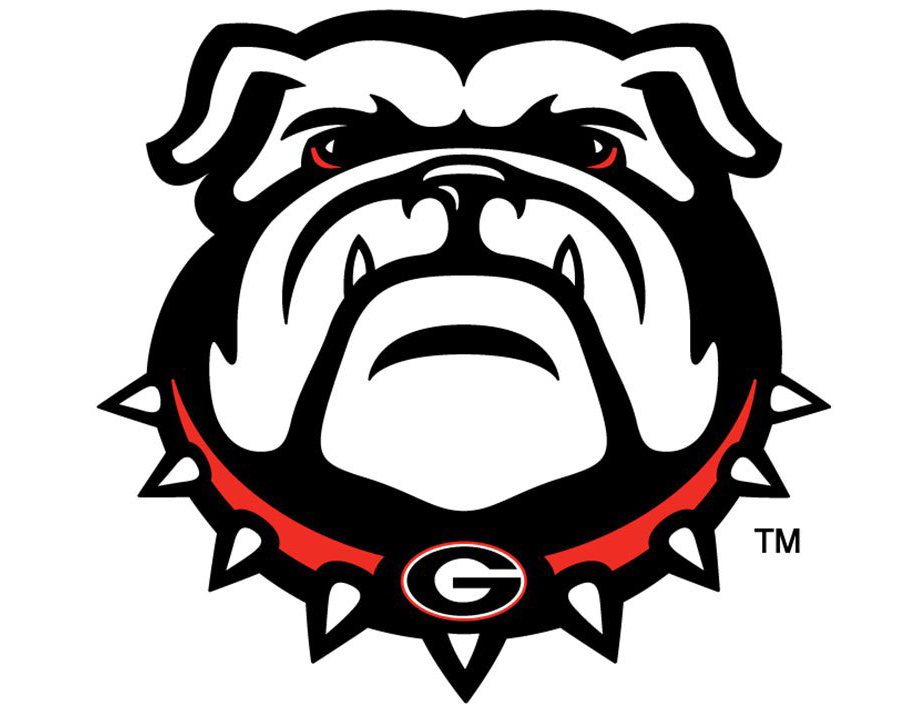 MarcIstook's tweet photo. Just noticed something when you zoom in on the Georgia logo https://t.co/q0E93y9jCl