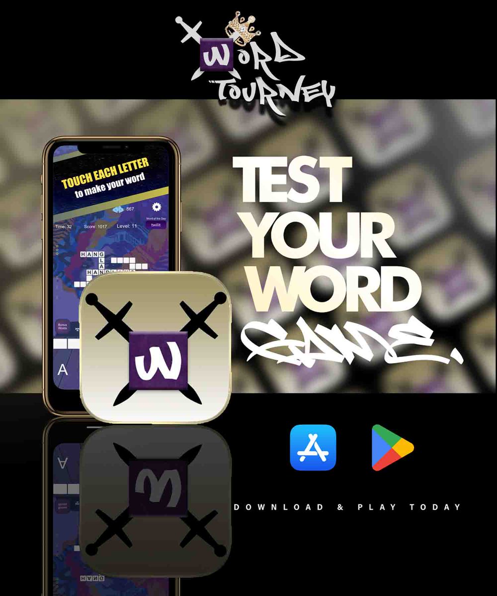 WordTourney's tweet photo. Great News! Word Tourney has officially launched.

Download &amp; Play Now
App Store (https://t.co/QHmpDg0Slq)
Google Play (https://t.co/3CiKgi7cST)

The new anagram word game with a race to the crown. Will you be the first to the Champion Crown?
#newgamerelease #indiegame #wordgames https://t.co/V9IOrlrlda
