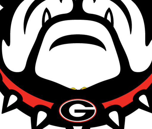 MarcIstook's tweet photo. Just noticed something when you zoom in on the Georgia logo https://t.co/q0E93y9jCl