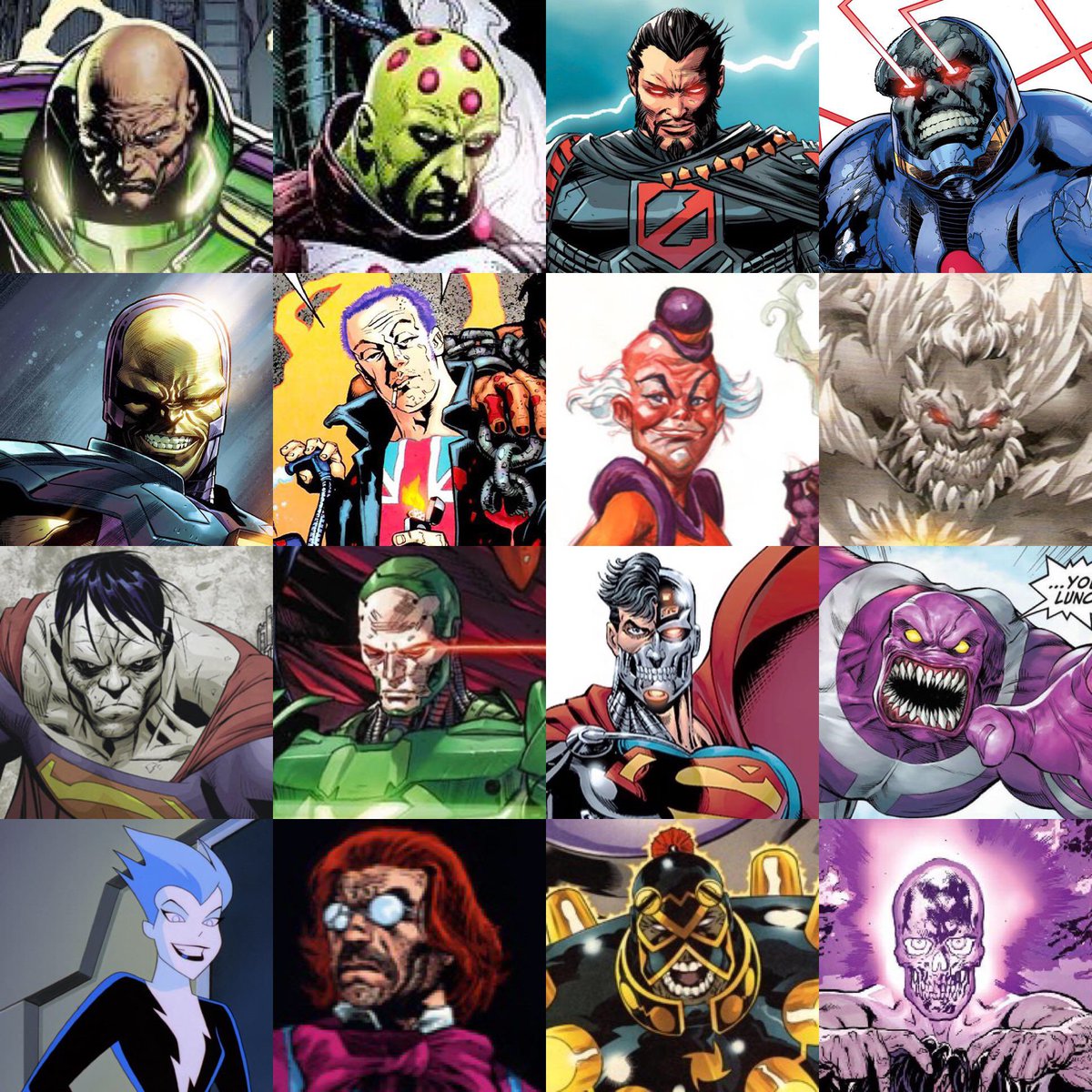 John_ElSuperman's tweet image. Favourite Superman Villains?✨