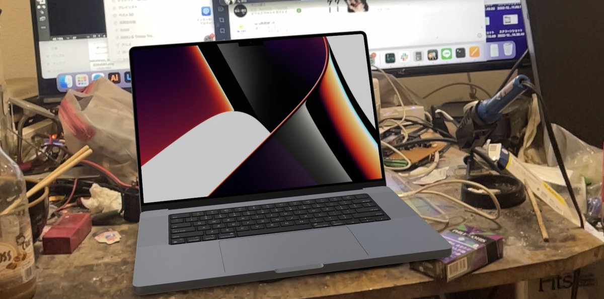 K_chachamaru's tweet image. #ARdemo #M2 #MacBookPro16
ボジィイイイイイイイイイイイヨ