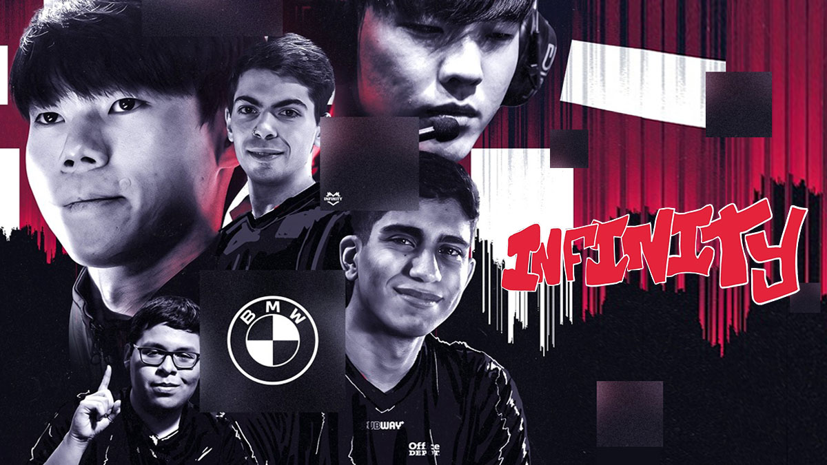 BMWMex's tweet image. Más fuertes que nunca 👊.

@zzzerito, @SolidSnakeLoL, @Keine_lol, @jhokdd y @ACKSUP1 integran la escuadra de League of Legends de @InFinitye_sport para 2023.

¡Estamos seguros que jugarán con la potencia y determinación de un BMW! #goINF