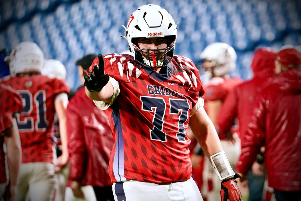 Class of 2024, 6'4 325lb OL <a href="/ShaneSmith_77/">Shane Smith</a> was a huge part of our success in the Fall and was named to 3rd Team All-State! Congratulations!