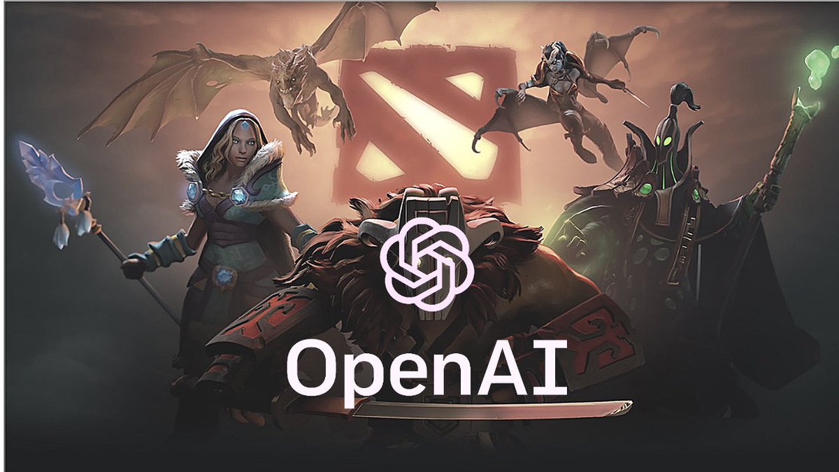 DrJimFan's tweet photo. Happy 7th birthday @OpenAI! Most people know about this company through DALLE &amp; ChatGPT.

I interned at OpenAI in 2016-17 on the “Universe” initiative, which inspired my Minecraft work @NVIDIAI. In its early days, OpenAI hit 7 cool milestones in games, agents &amp; robotics.

Long🧵: https://t.co/T5KD2V3qTK