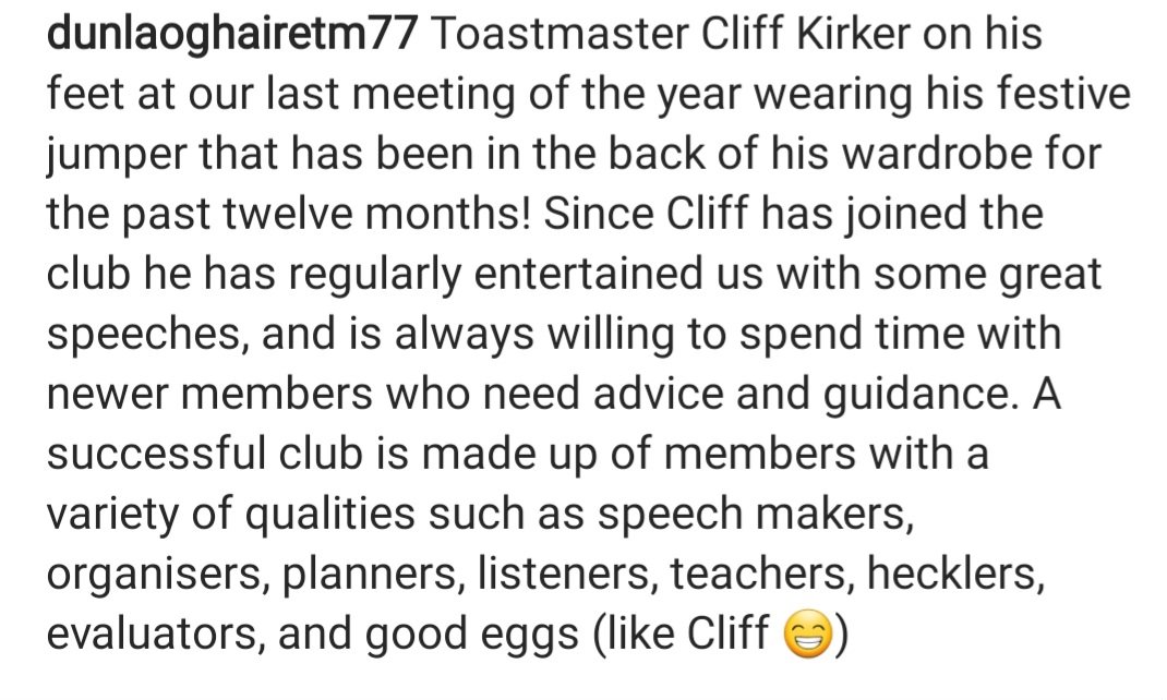 #DunLaoghairetoastmasters #toastmasters