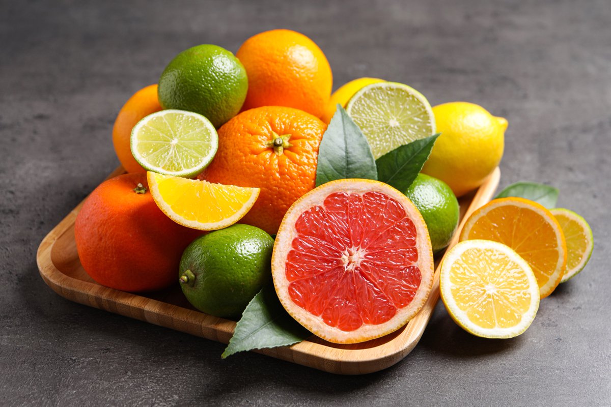 Start the #newyear off 🍊FRESH🍋 with juicy citrus fruits! Winter is peak #citrusseason and is when citrus fruits are at their sweetest &amp; juiciest. We offer a wide selection of these nutritious fruits, which are sure to add some bright colors to your #winter menus! 🍋🍊