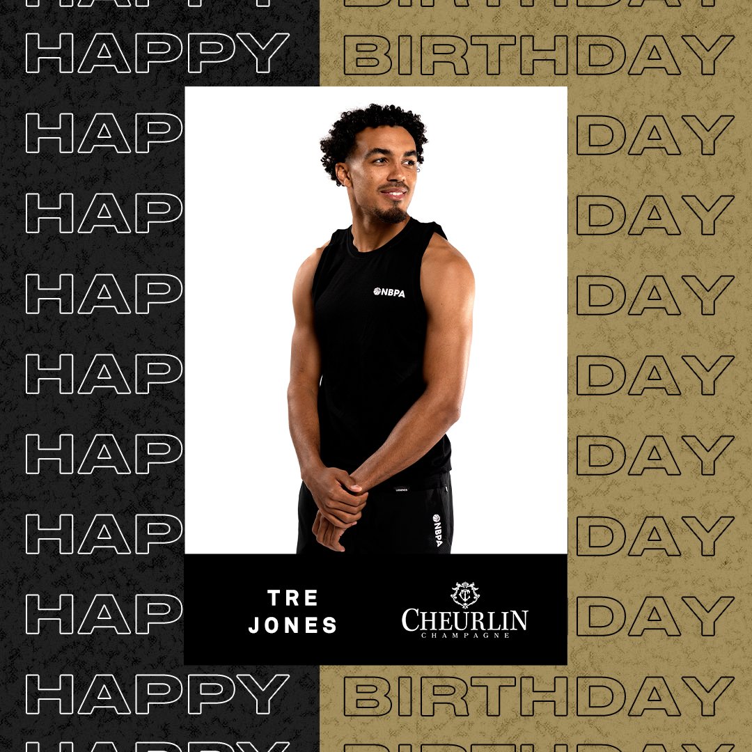 HBD @ToBrad1, @Tyrese_Ellis00, and @Tre3Jones 🙌 #cheurlinmoments #cheurlin1788