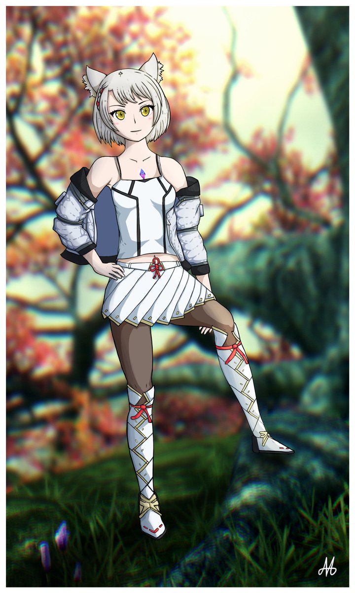 Design3DS's tweet image. Getting an iPad motivated me to finish this (And most likely will help with drawing more). I think it&apos;s been around a year and a half since I last finished a drawing, but here&apos;s one of Mio! I need to get better at more dynamic poses aswell...
#XenobladeChronicles3 
#Mio