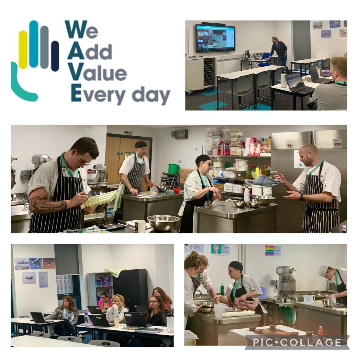 Our <a href="/NCTravelTourism/">NC Travel, Tourism and Aviation</a> and <a href="/NCcatering_hosp/">Nottm College Catering and Hospitality</a> #team enriching their digital skills and chocolate development on <a href="/NottmCollege/">Nottingham College</a> #CPD day.