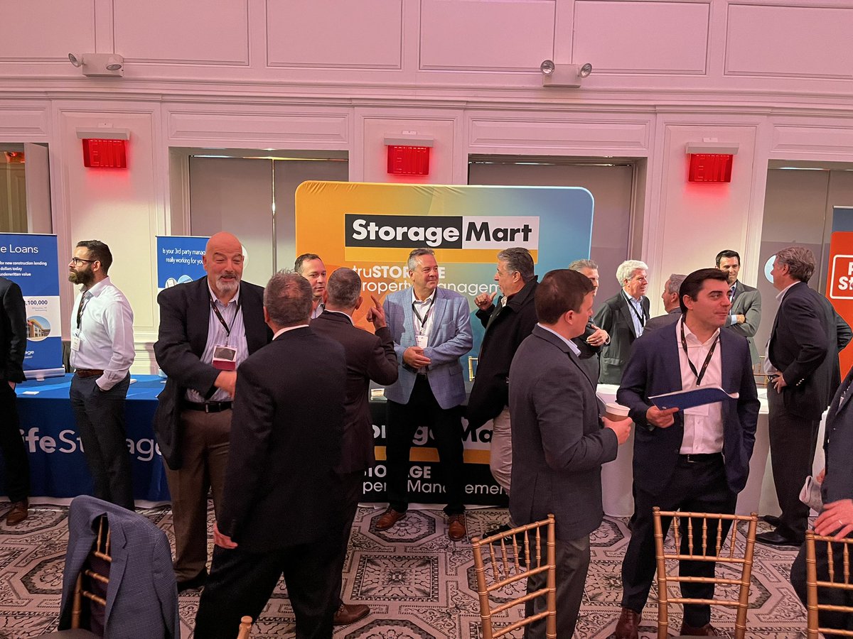 NY_Self_Storage's tweet photo. @StorageMart is another NYSSA corporate supporter that we are truly grateful for! #NYSSA #selfstorage #InvestmentForum https://t.co/1T22iydE4R