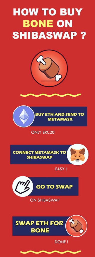 BeishuizenEllen's tweet photo. How to buy $BONE ???
Read the instructions below!
Alwaysss keep seed phrase and passwords safe...never lose them!!
Its a option to buy $BONE 
Bone Shibaswap https://t.co/ftBb29FJA9