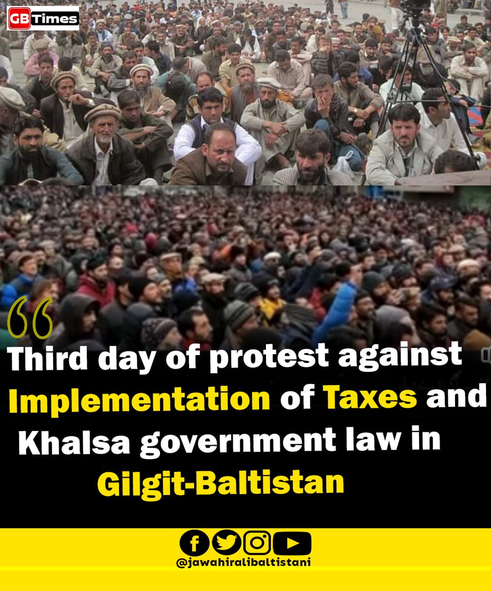 AlimeBalti's tweet photo. ہم چھین کے لیں گے حق 
ہم نہیں مانتے 
ظلم کے ضابطے
عوام دشمن ہر دستور 
نامنظور  نامنظور 
#GB_strike 
#نکلو_گلگت_بلتستان_کی_خاطر https://t.co/tajkVaFyyK
