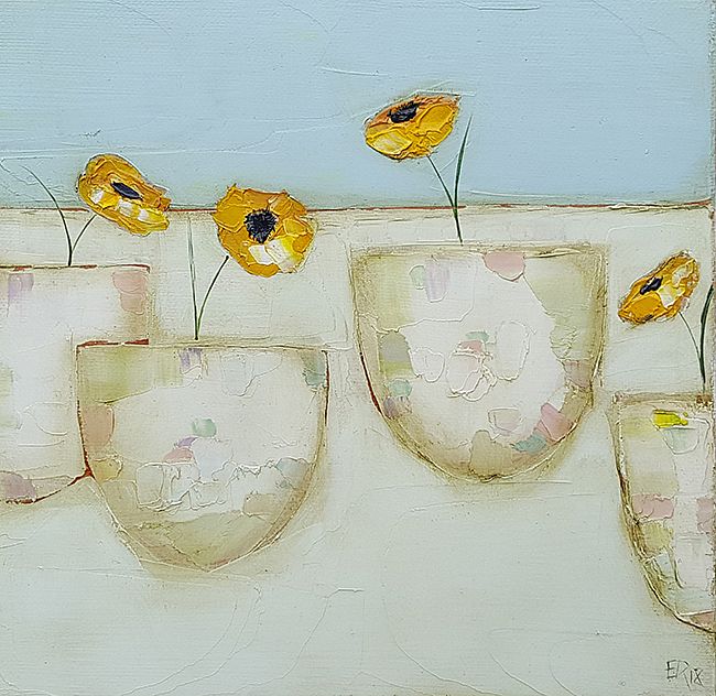 JimBeattie18's tweet photo. Yellow Buttercup Pots
Eithne Roberts
Oil on Canvas. https://t.co/BRKZGF5Ka9
