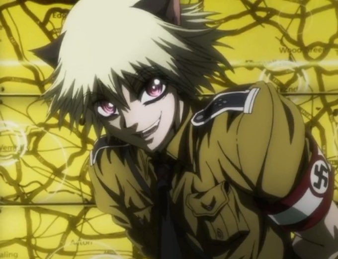ShaymixDiamondz's tweet photo. THEY’RE VOICED BY THE SAME PERSON- #MetaRunner #HellsingAbridged https://t.co/SxnTng1nSQ