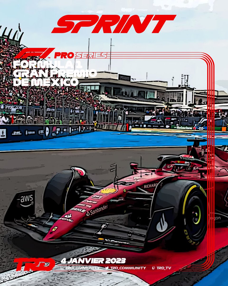 ⏰IT’S RACE DAY ! 

Première course de la saison pour les pilotes de la Pro Series ! 
Qui sera en tête du championnat à la fin de cette première course en format Sprint ?

#TRDF1SERIES #FORZATRD