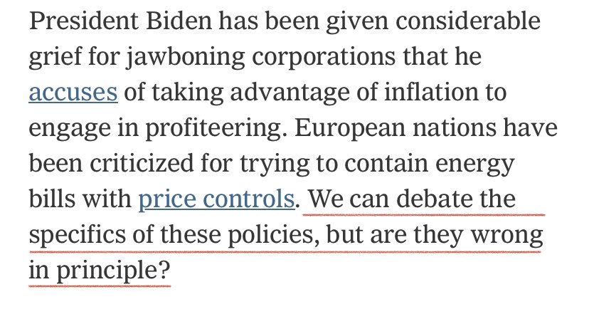 DrPatrickNewman's tweet photo. Yes Paul Krugman. Price controls lead to shortages. https://t.co/sIZEyEIeSS