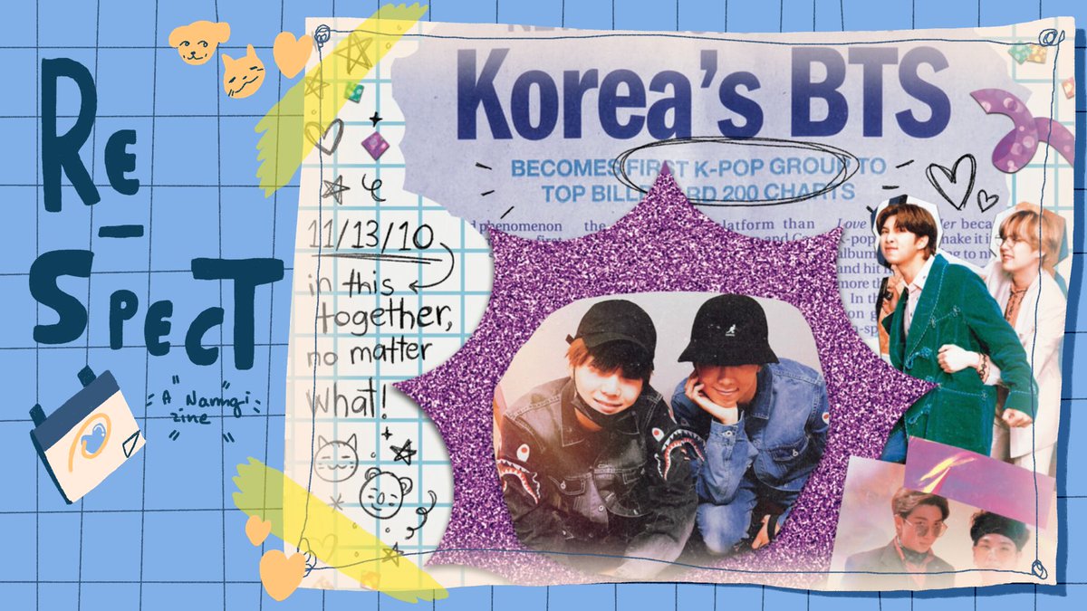 studio_xesa's tweet photo. Here's the preview for my work on the Re-spect @namgi_zine! 🤩

You can order your copy of the zine before January 8th through this link: https://t.co/lhnr24fycT 💜💫 https://t.co/CTgdldWDeA