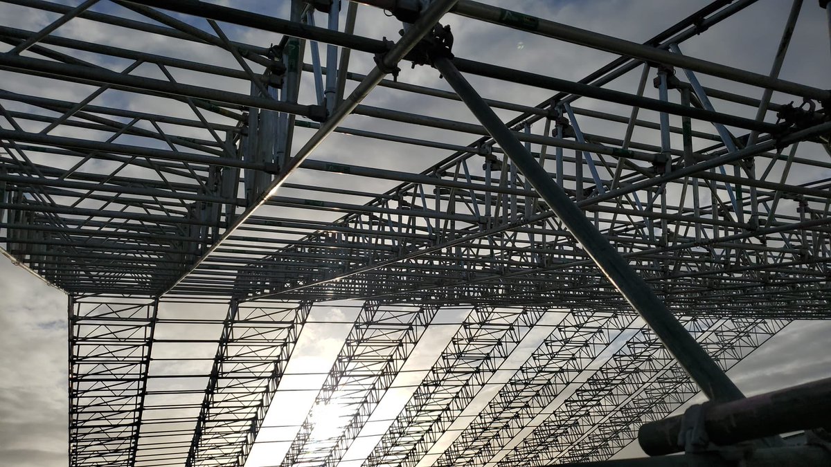 System roof taking shape in Slough
