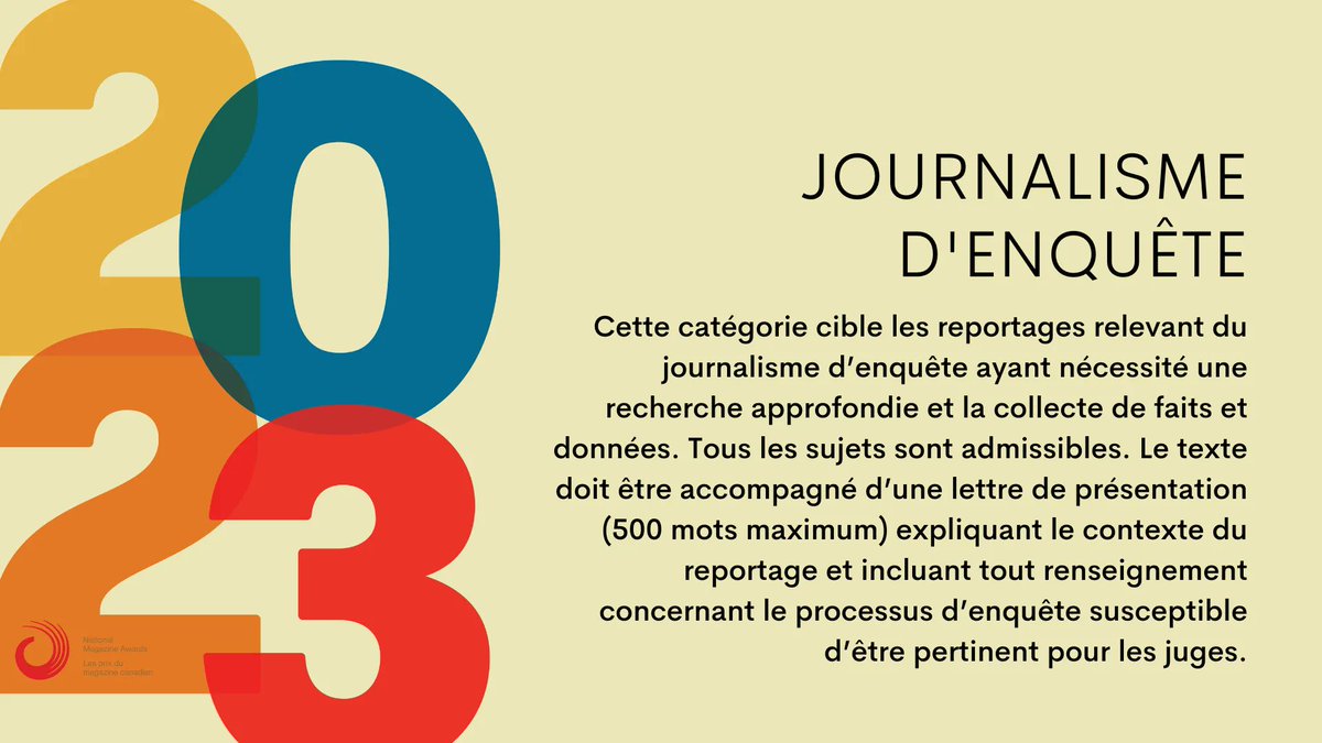 Le journalisme d'investigation n'est pas pour les âmes sensibles. Cela peut prendre des semaines, des mois, ou même des années pour rechercher et écrire un seul article. Ce prix honore le journalisme d'investigation dans n'importe quel domaine ou sujet. buff.ly/3GVLJk1