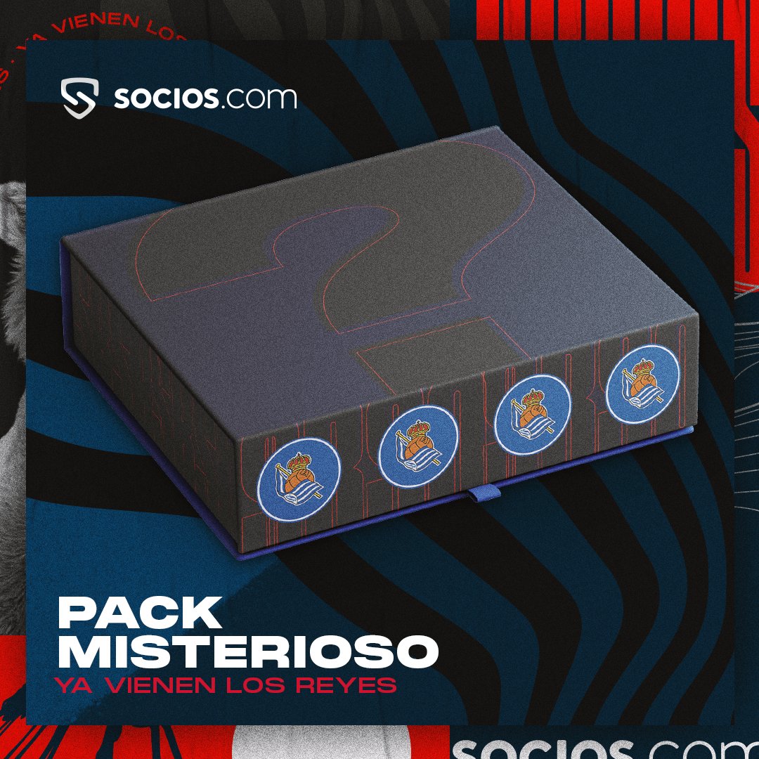 Socios.com España (@sociosesp) on Twitter photo 😏Pack misterioso txuri urdin
🐪 Sorteo #YaVienenLosReyes
✅ Sigue a <a href="/SociosESP/">Socios.com España</a>
✅ RT este tuit
✅ Menciona a tu amig@ más futbolero 😏Pack misterioso txuri urdin
🐪 Sorteo #YaVienenLosReyes
✅ Sigue a <a href="/SociosESP/">Socios.com España</a>
✅ RT este tuit
✅ Menciona a tu amig@ más futbolero