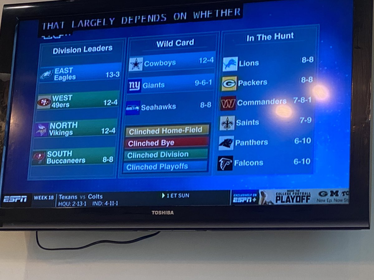 PSwagPro's tweet photo. @grantpaulsen this is from ESPN a minute ago and apparently Ron helped with the “in the hunt” graphic https://t.co/WI8O7kLaB5