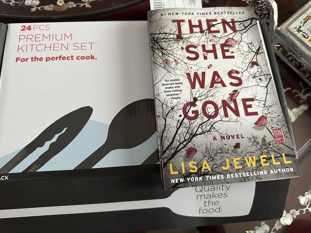 sudhashankee's tweet photo. Thank you @DesiSecretSanta for this awesome addition to my Kitchen tools and a book for my reading pleasure.   Love it! https://t.co/liekCZON5s