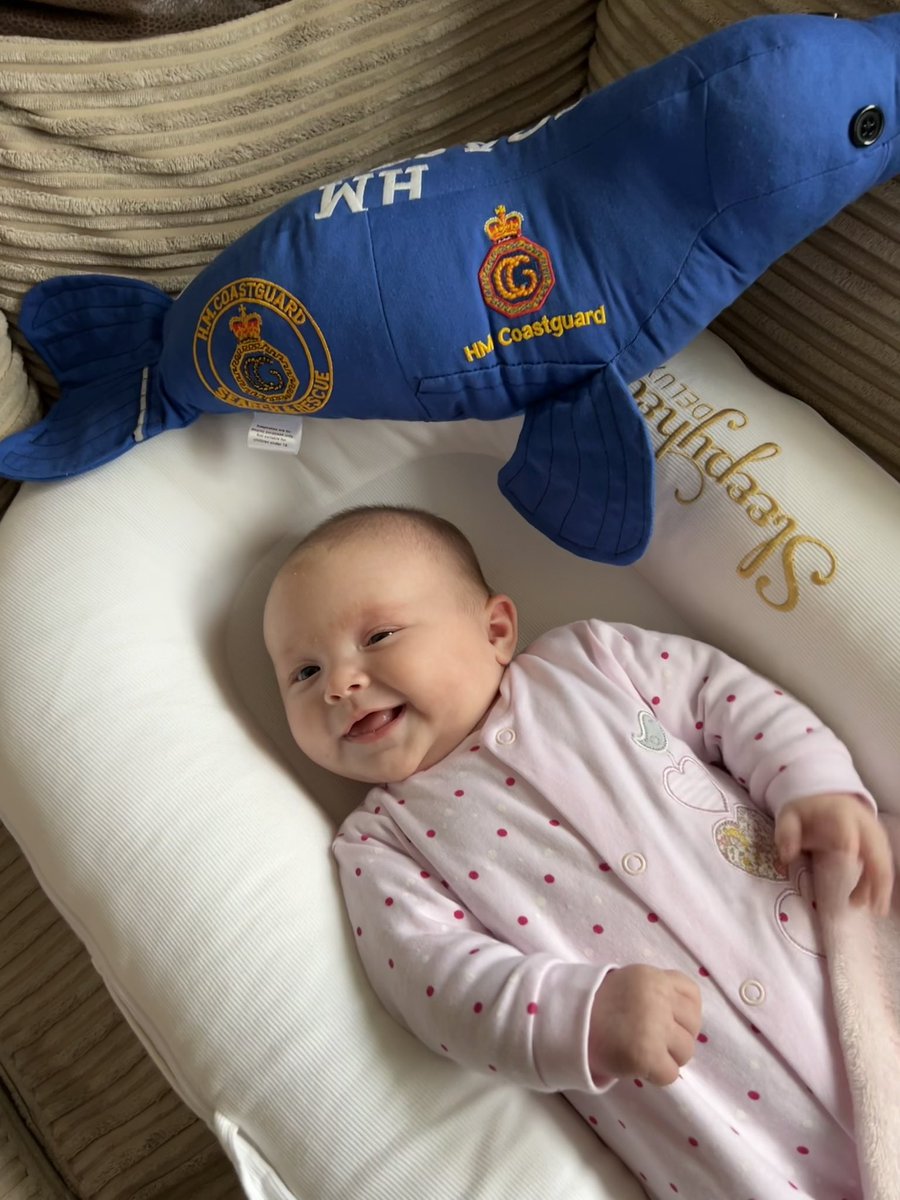 I think I’m part of the best coastguard team in the uk, thank you <a href="/ShorehamCG/">Shoreham Coastguard</a>  for her teddy of Sid the seal she loves it. #sidtheseal