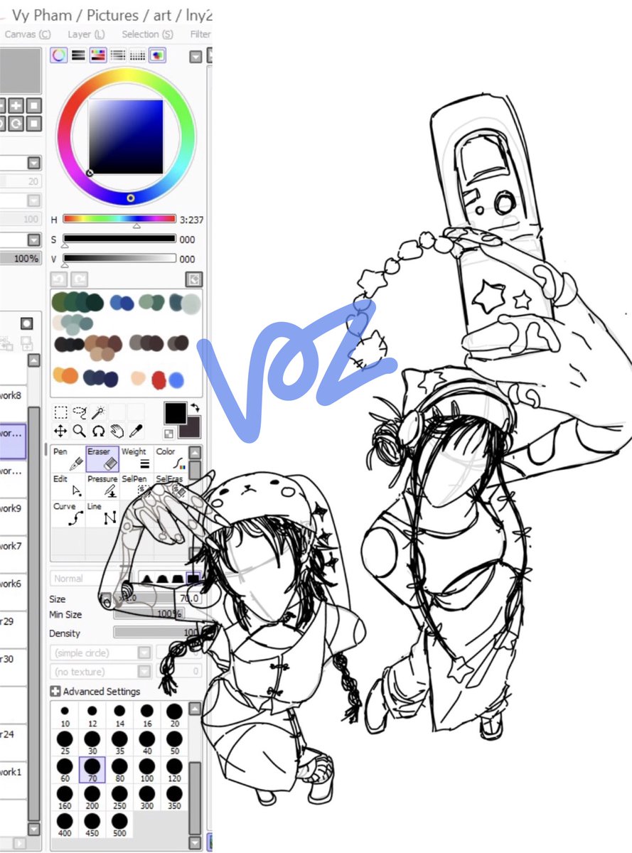 lny 23 wip 🏮🐇🐈 