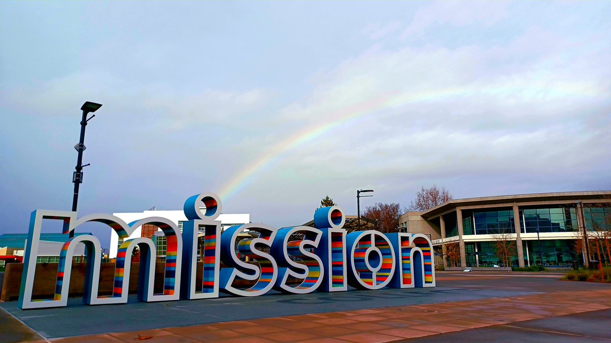 go2MCCooking's tweet photo. Happy New Year @go2MissionSC family. Don't chase these rainbow views today. Stay safe during our upcoming stormy weather. #staysafe https://t.co/OukkPZtSeG