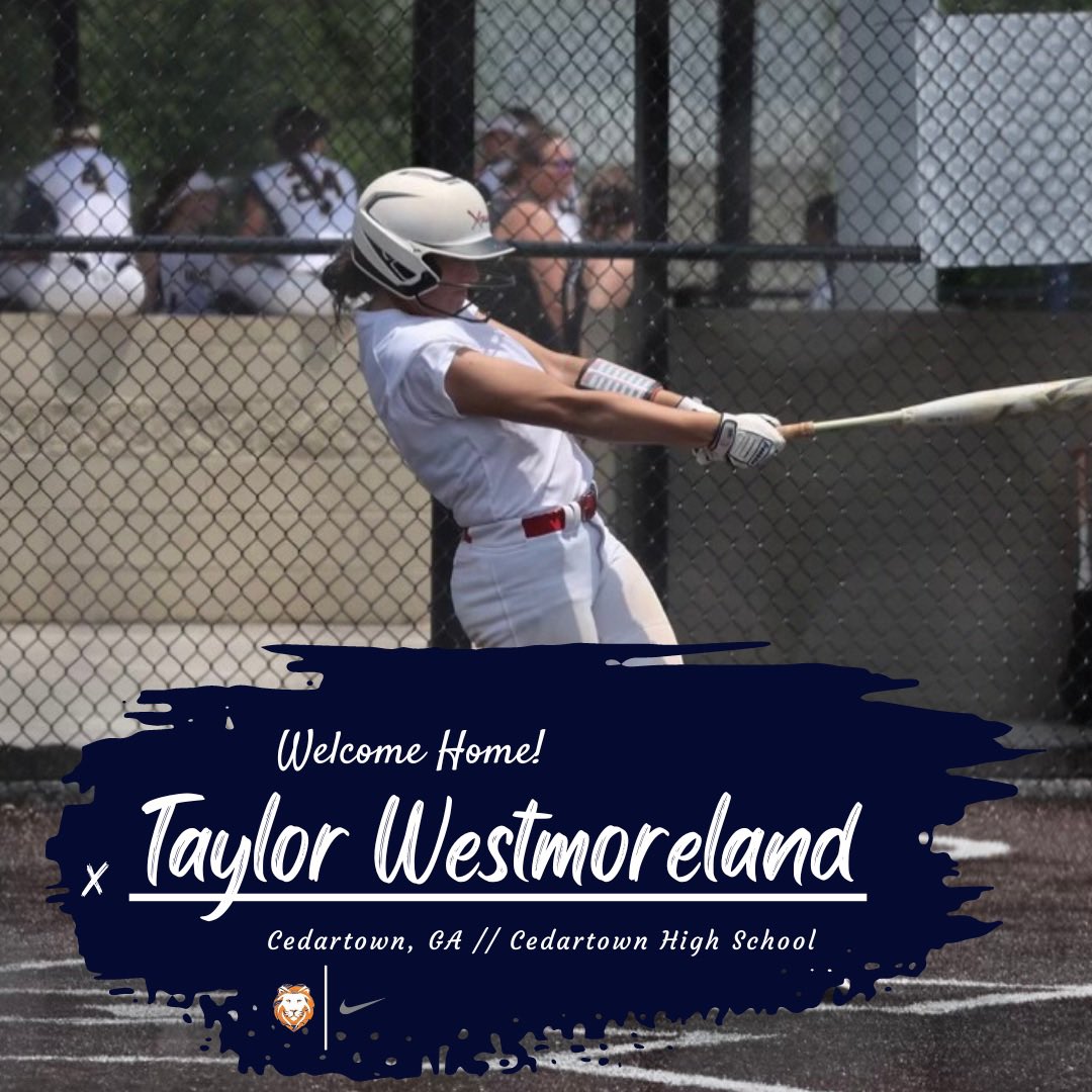 Next, 

Please Welcome Home, INF/UTL, Taylor Westmoreland! 🦁

#Team42 | #WinningTradition