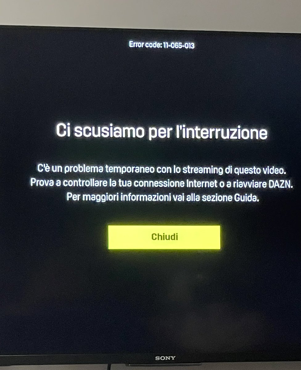 kimbaccia's tweet photo. @DAZN_IT Fate schifo! 39,99€ al mese https://t.co/jJSrtqRkIB