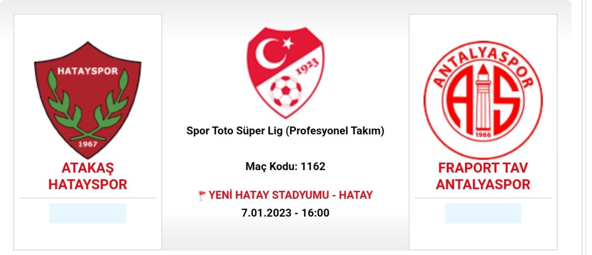 Hafa sonu Kendi sahamızda oynayacağımız                                                       💥 #ATAKAŞHATAYSPOR                   💥#ANTALYASPOR maçına gitmek için isim yazdıranlar ücretsiz otobüs kalkış yeri İskenderun gökmen petrol saat 14.00'da