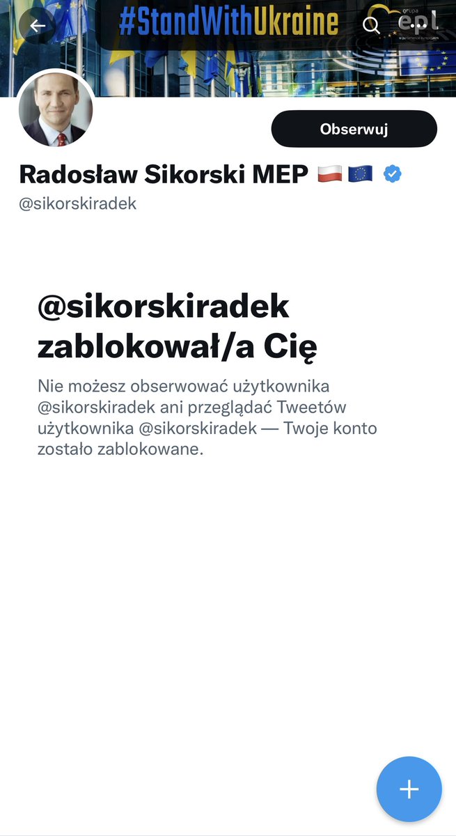 .ebaniutki mnie zablokował 🤷🏻‍♀️ Nie przeżyje