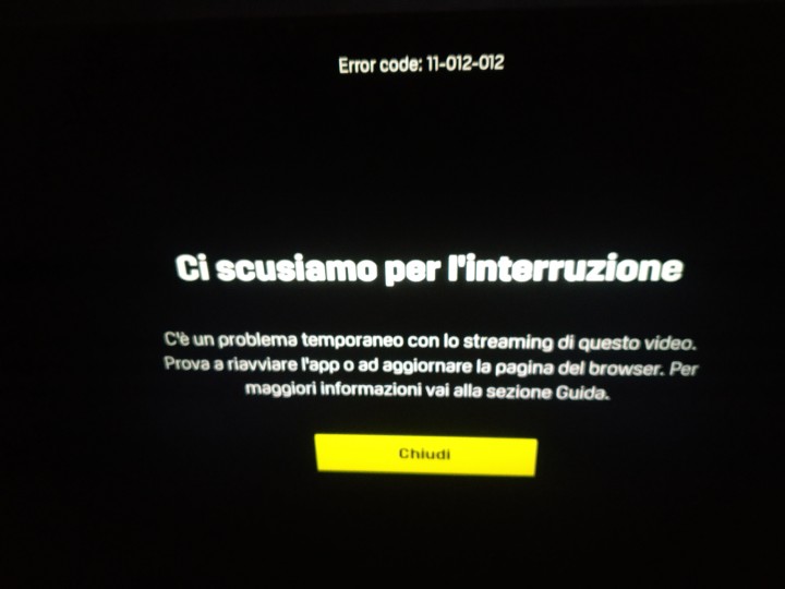 _cyclone's tweet photo. @DAZN_IT anno nuovo problemi vecchi!!! Siamo già al secondo riavvio dell'app.  Connessione FIBRA FTTH. Cosa mi rispondete??? #dazndown https://t.co/IVXie2vmEJ