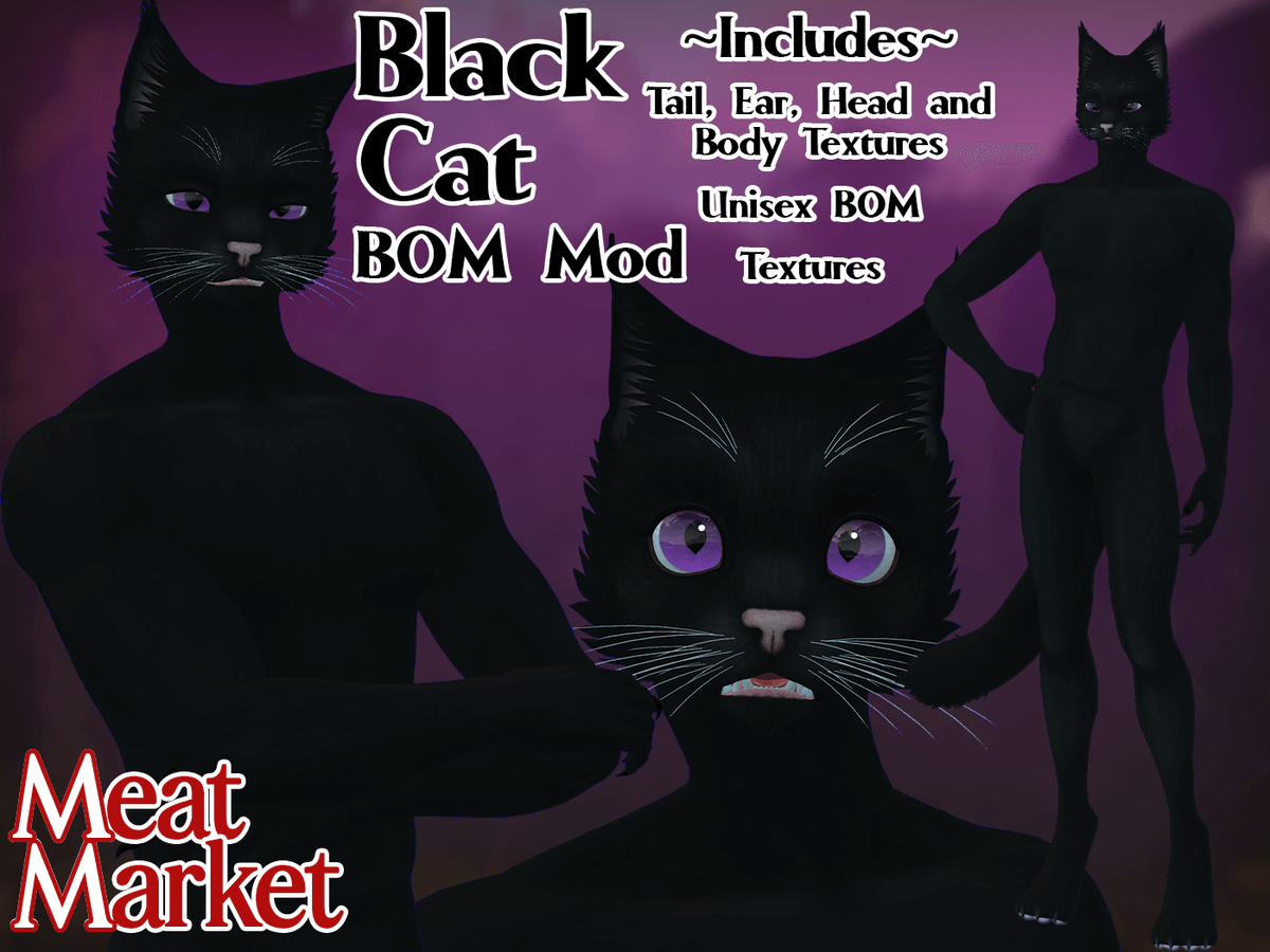 meatjuiceOwO's tweet photo. Here it is! Tuxedo and Black Cat BOM Mods!
For the new @August_Furry head!

https://t.co/A163uLgtgJ

https://t.co/nPJQiPpBnx

#Furry #SecondLife https://t.co/JsDLJH0GQd