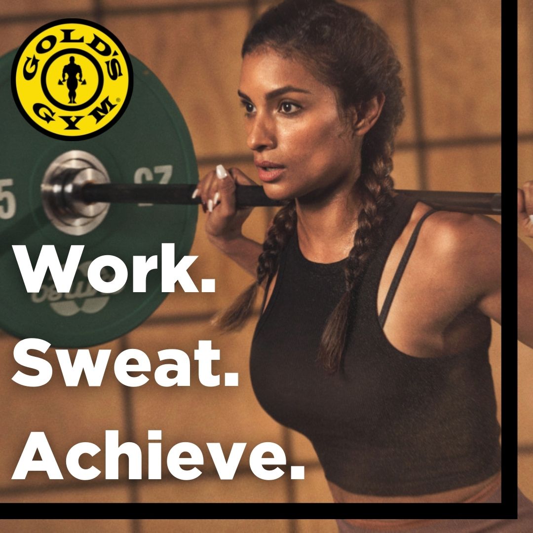 goldsgymbwnj's tweet photo. Work. Sweat. Achieve.
#GoldsGym #HealthyLifestyle #GymMotivation #GoldsGymFitness #WorkOutWithGoldsGym https://t.co/5hIYHXiAeC