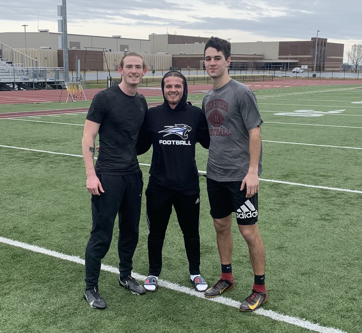 Love to see these former GS Titans getting in some work over their Christmas break. #IB <a href="/RoryHeltsley/">Rory Heltsley</a> <a href="/Benb521/">Ben Butler</a> <a href="/bcallen18/">Brady Allen</a>