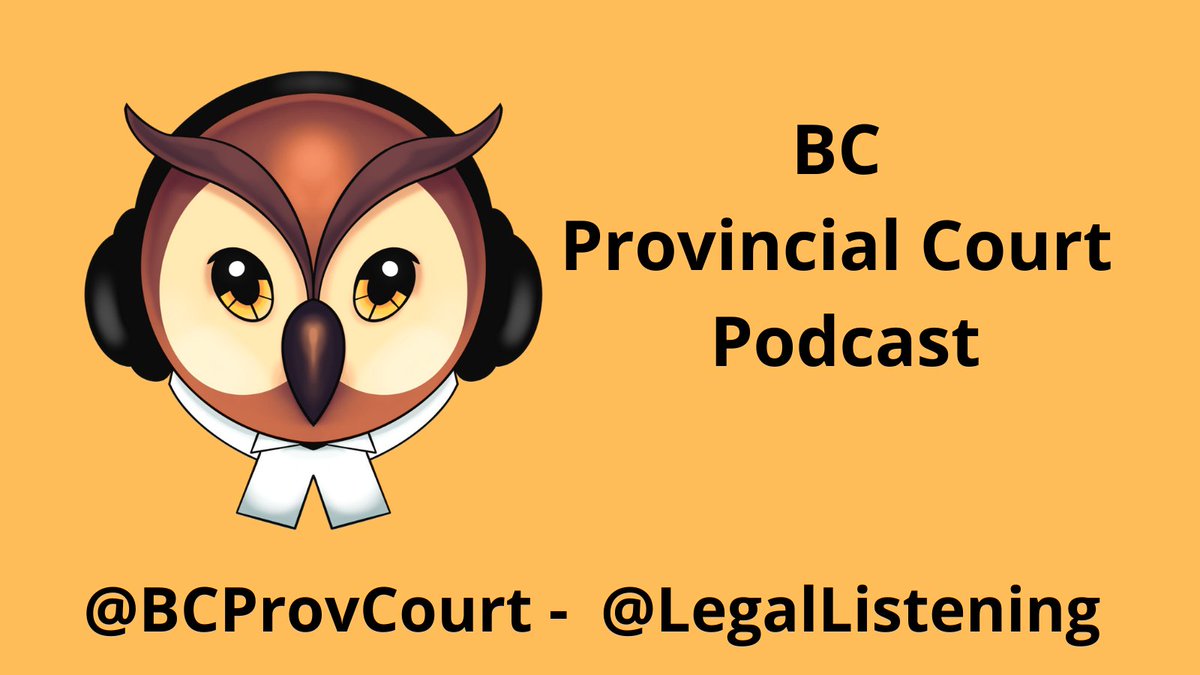 Thanks to <a href="/LegalListening/">Legal Listening</a>  for collaborating with the Court to produce our podcasts – one of the information resources on which our #Clawbies2022 award is based. bit.ly/PCBCPodcast